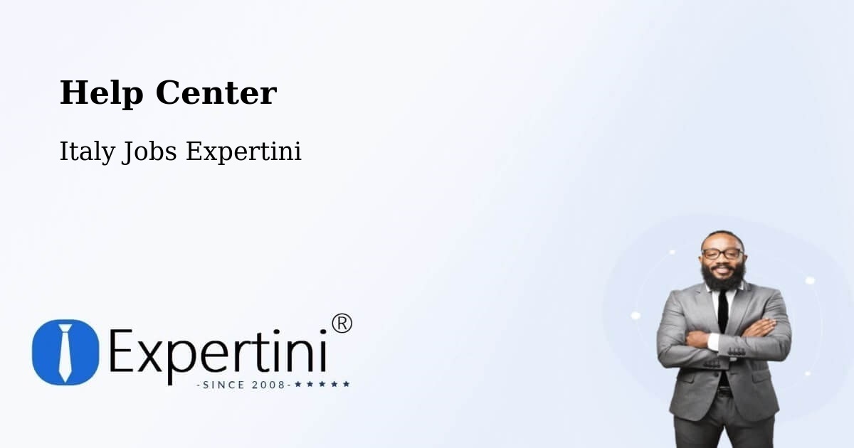 Help Center - Italy Jobs Expertini
